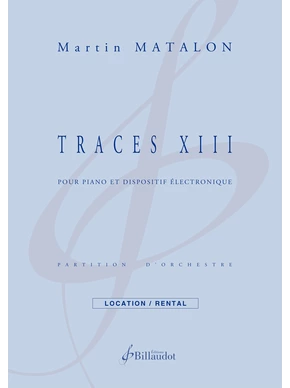 Traces XIII 